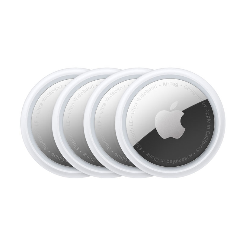 Apple Смарт локатор/тракер, Tracker AirTag 4-pack (blister,SET) /бял/ - MX542ZM/A
