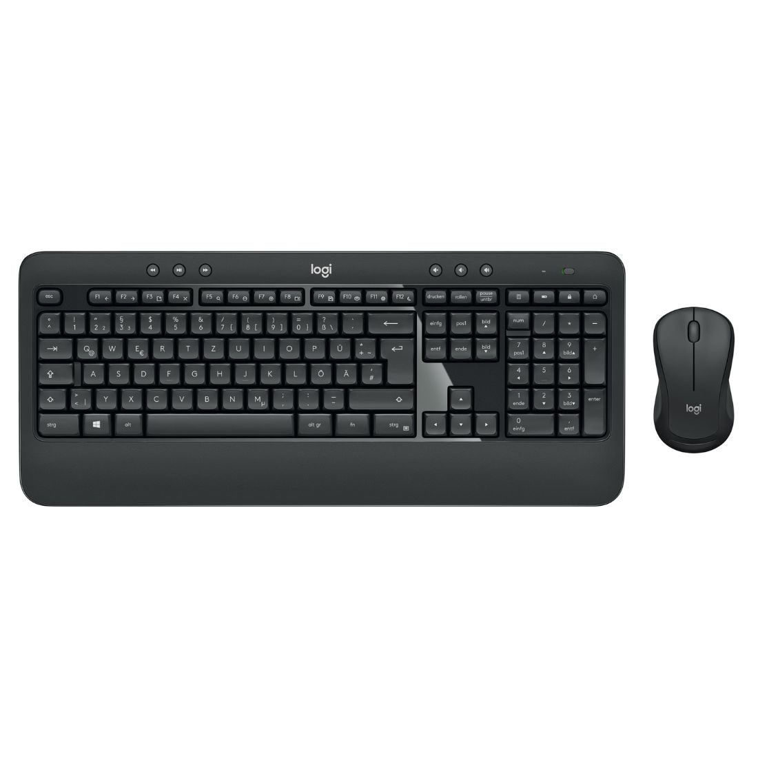 Logitech Безжична клавиатура + мишка MK540 Advanced /черен/ - 920-008675