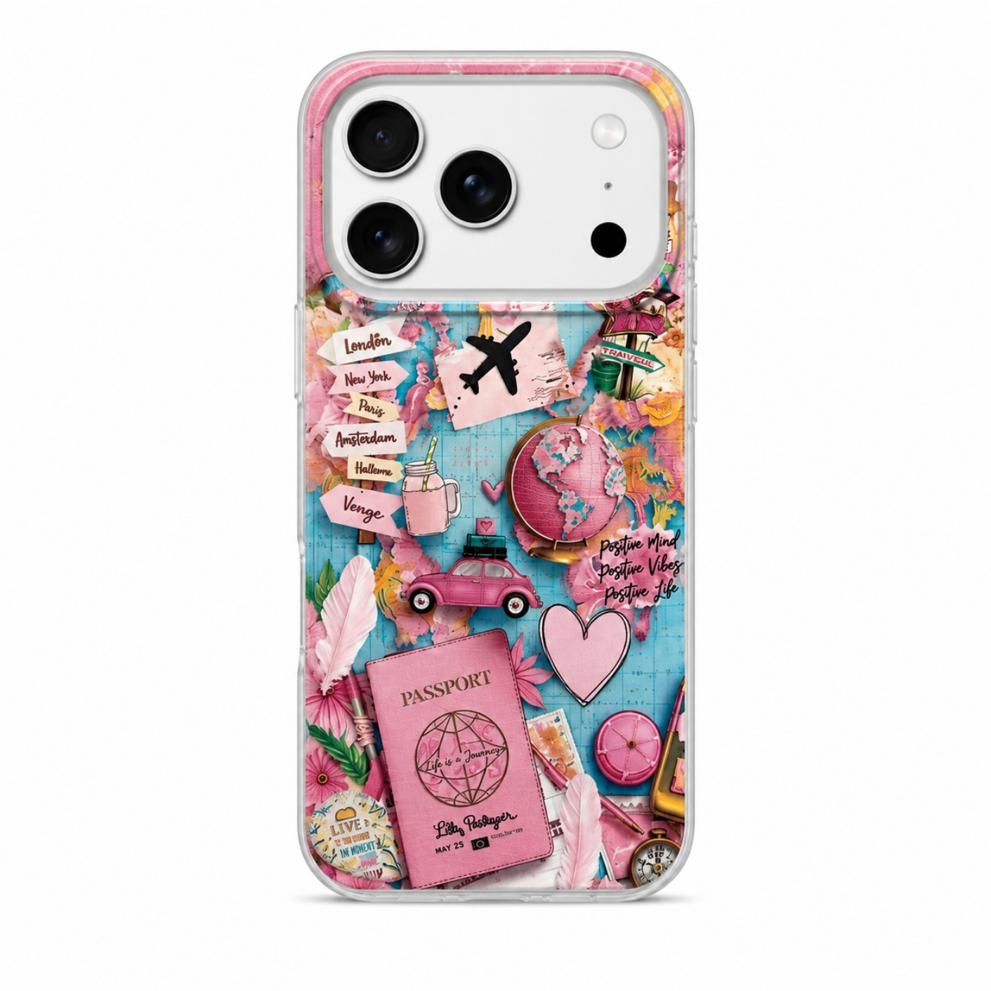 Калъф DREAMORA Cover Apple iPhone 13/14 /pink flight/