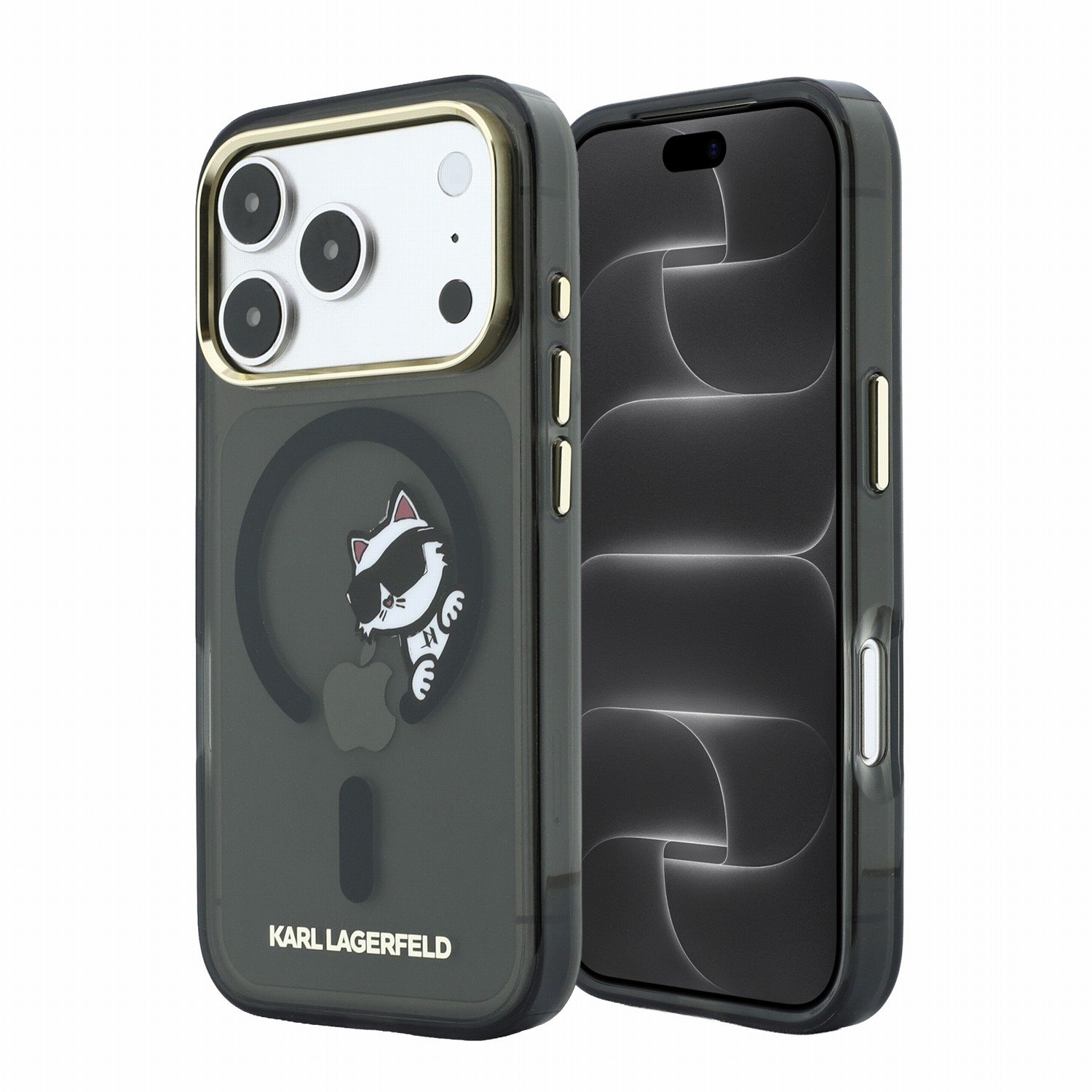 Karl Lagerfeld Калъф Apple iPhone 18 Pro Max/ 17 Pro Max, IML Choupette Peekaboo Magsafe /черен/ - KLHMP18X6HCPSCK