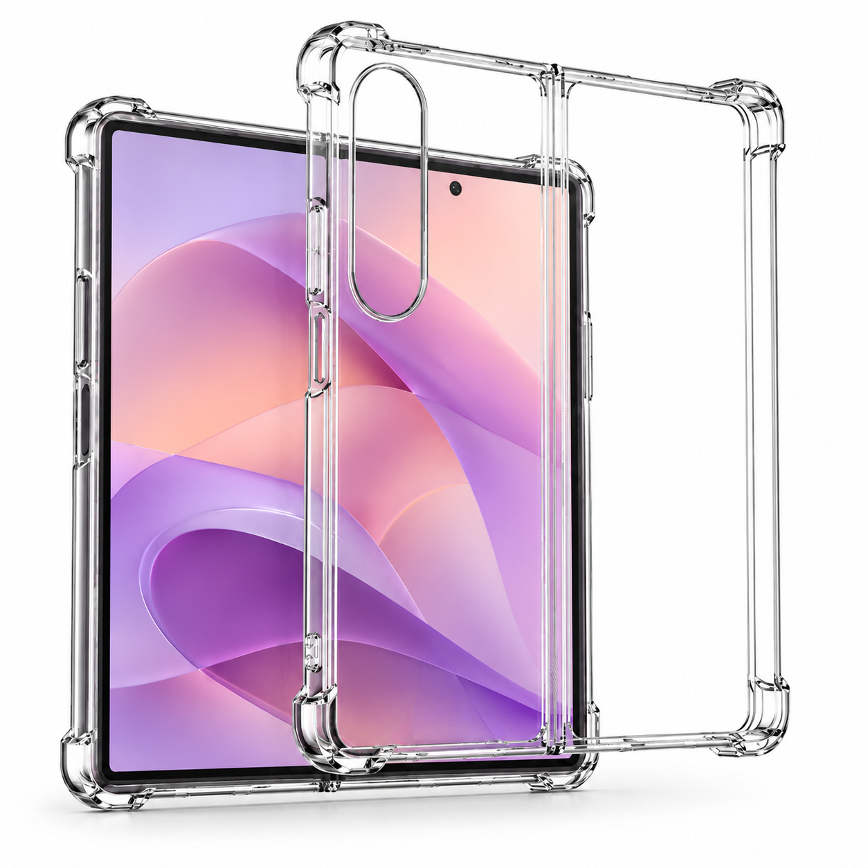NORDIC Калъф Samsung Z Fold 8 Ultra, Hybrid, Crystal Clear