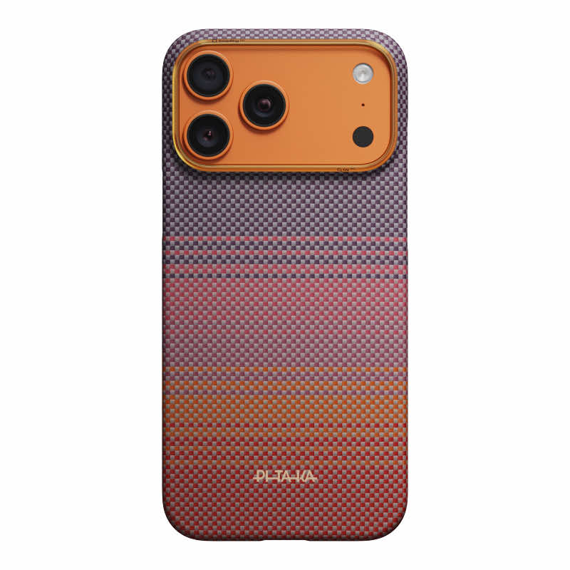 PITAKA Калъф Apple iPhone 17 Pro Max, Aramid Edge MagSafe, Sunset 2.0 Californa Dream  - SCD1702PM
