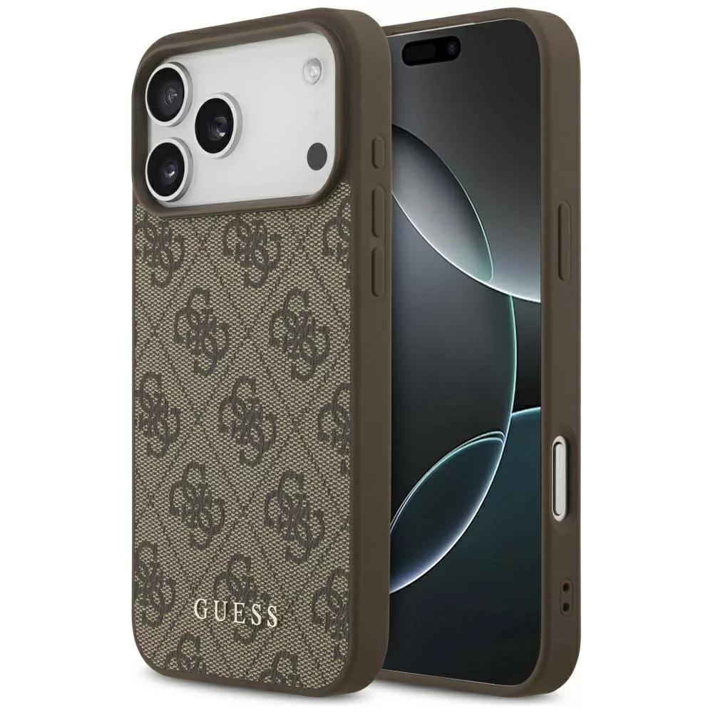 GUESS Калъф Apple iPhone 18 Pro Max/ 17 Pro Max, 4G Classic /кафяв/ - GUHCP18XG4GFBR