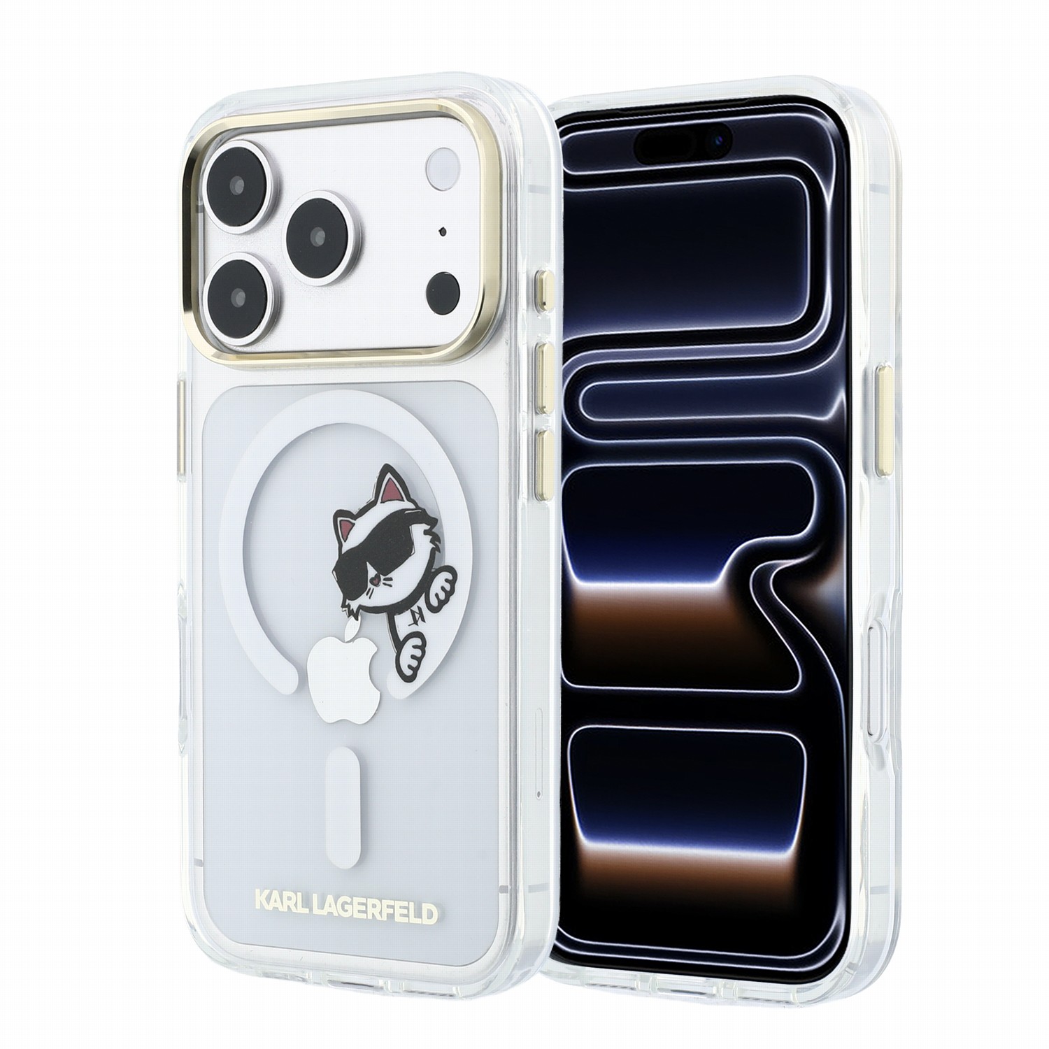 Karl Lagerfeld Калъф Apple iPhone 18 Pro Max/ 17 Pro Max, IML Choupette Peekaboo MagSafe /прозрачен/ - KLHMP18X6HCPSCT