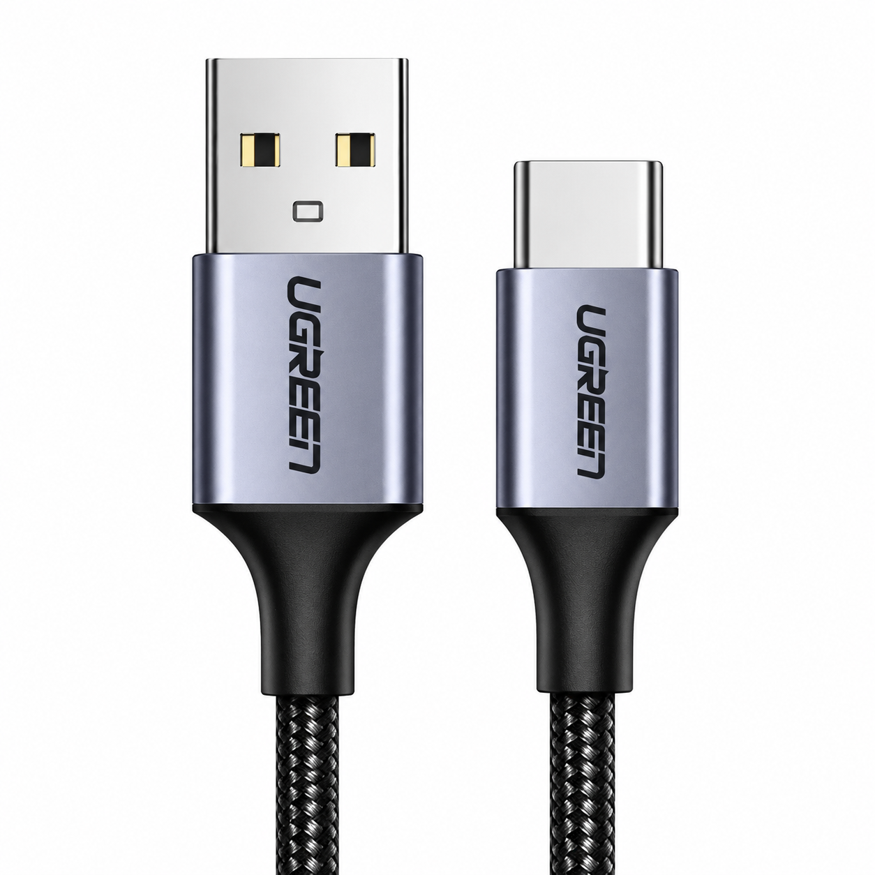 UGREEN Кабел USB-A - Type-C, 1м, 3A /черен/ - US288 / 60126