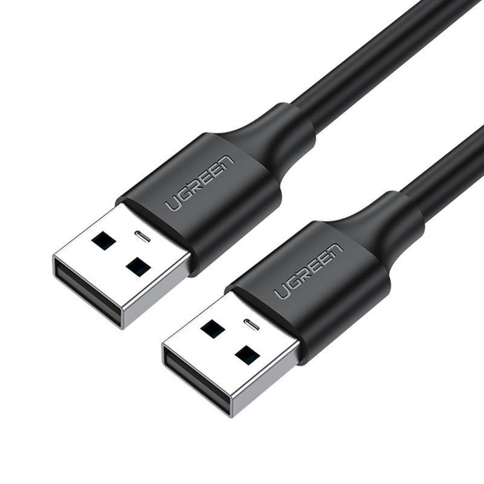 UGREEN Кабел USB-A - USB-A 2.0, 1м. /черен/ - US102 / 10309