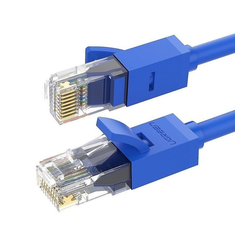 UGREEN LAN кабел Cat6 Flat, 1м /син/ - NW102 / 11201