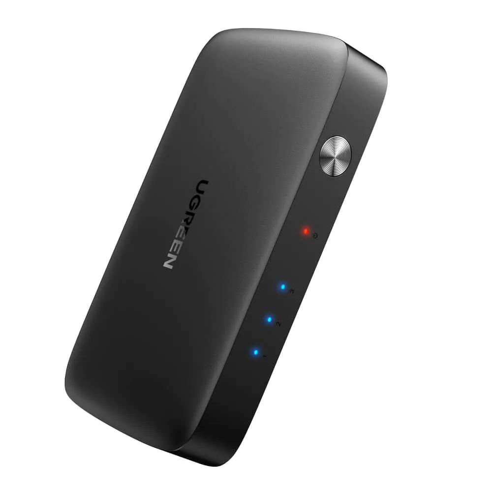 UGREEN Хъб 3-в-1 out HDMI Splitter Switch box 4K/30HZ /черен/ - CM332 / 80125