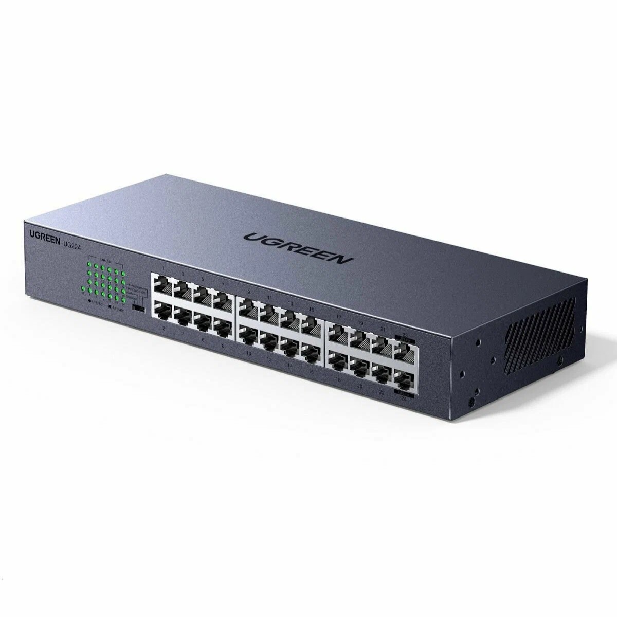 UGREEN Switch 24-Port Gigabit Ethernet /сив/ - CM740 / 35374EU