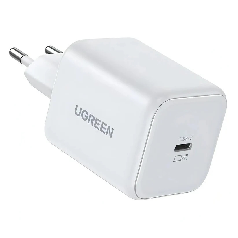 UGREEN 220V 45W, USB-C, GaN /бял/ - X524 / 65053