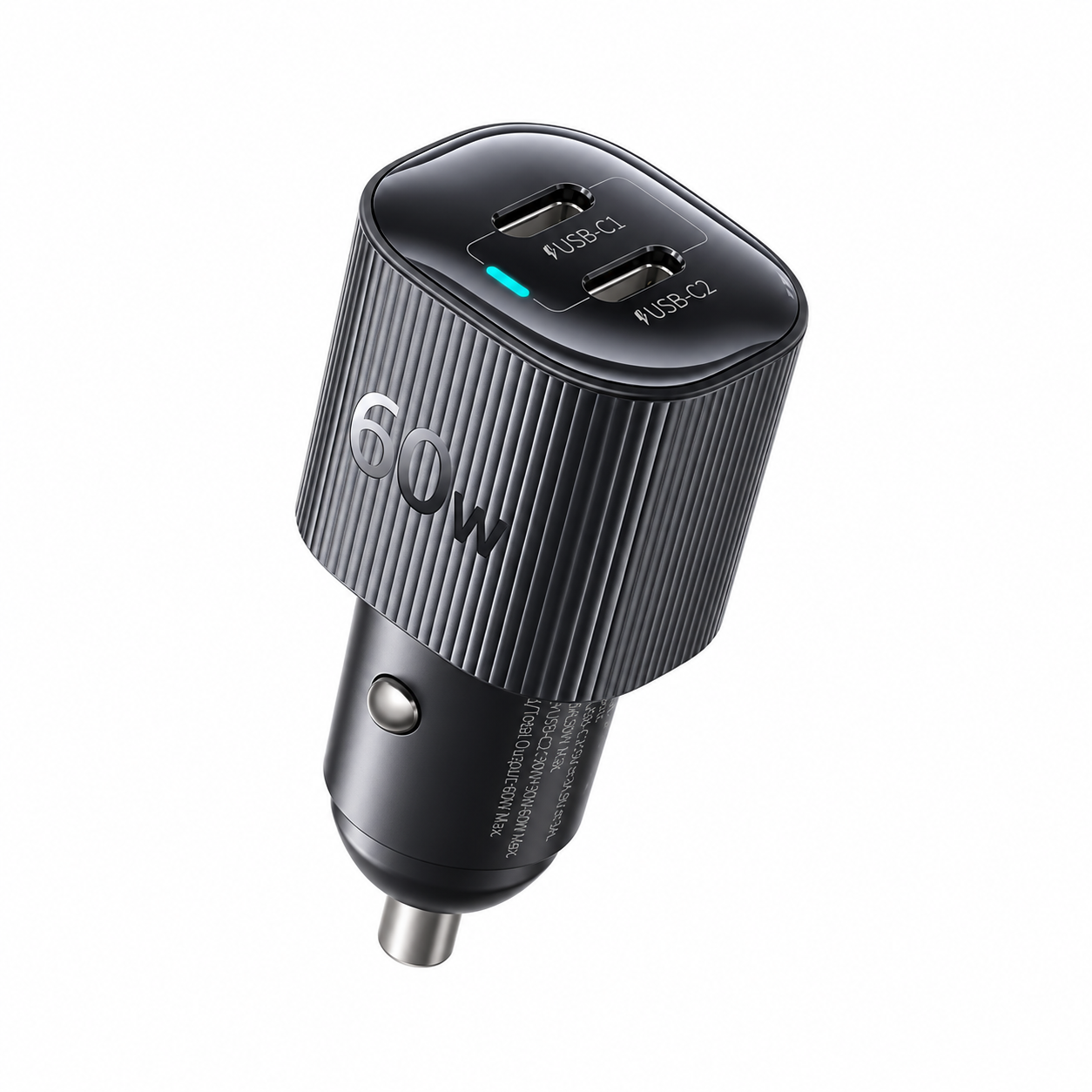 BASEUS 12V 60W, 2 x USB-C, PrimeTrip VP2 /черен/ - C0207300