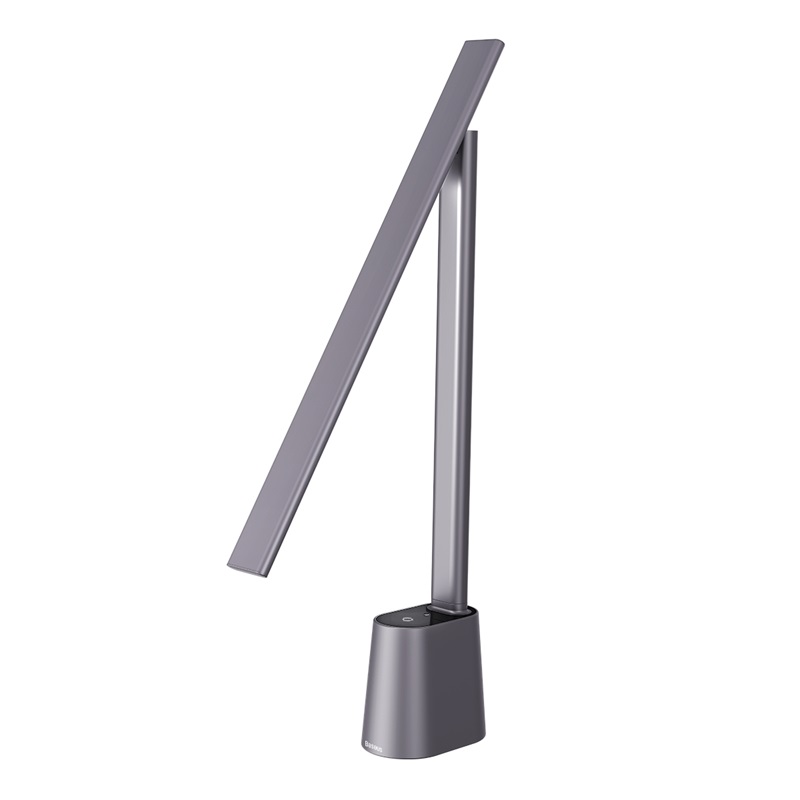 BASEUS LED Лампа за бюро, Smart Eye, сгъваема /сив/ - DGZG-0G