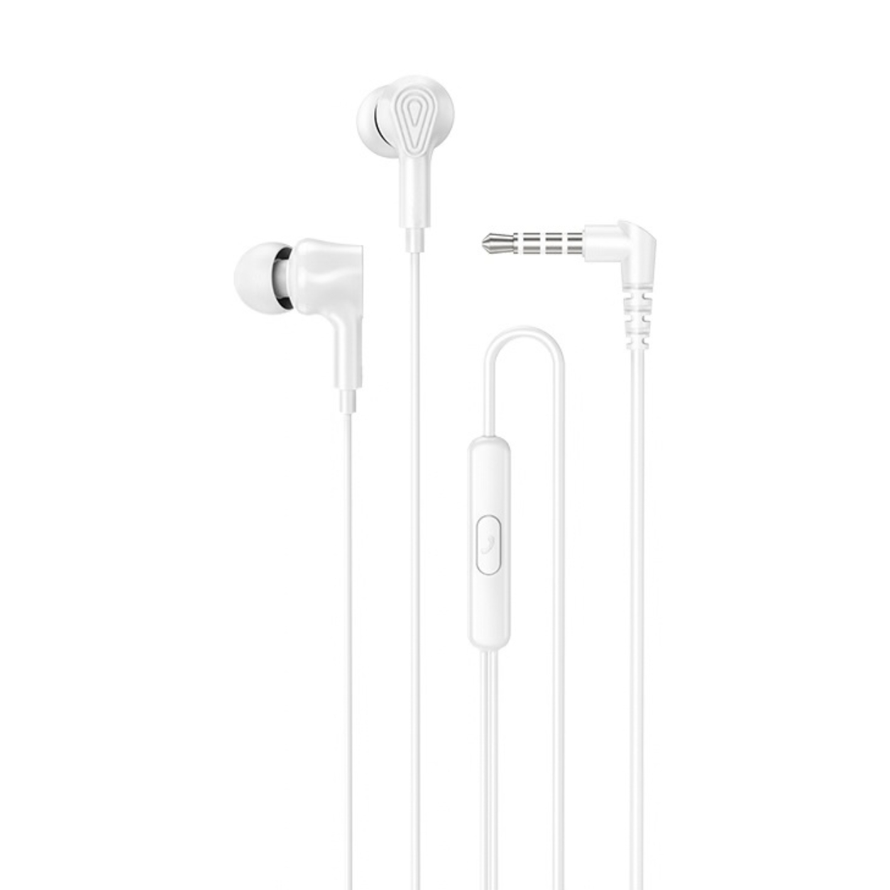 HOCO HF  Ingenious universal, 3.5mm /бял/ - M102