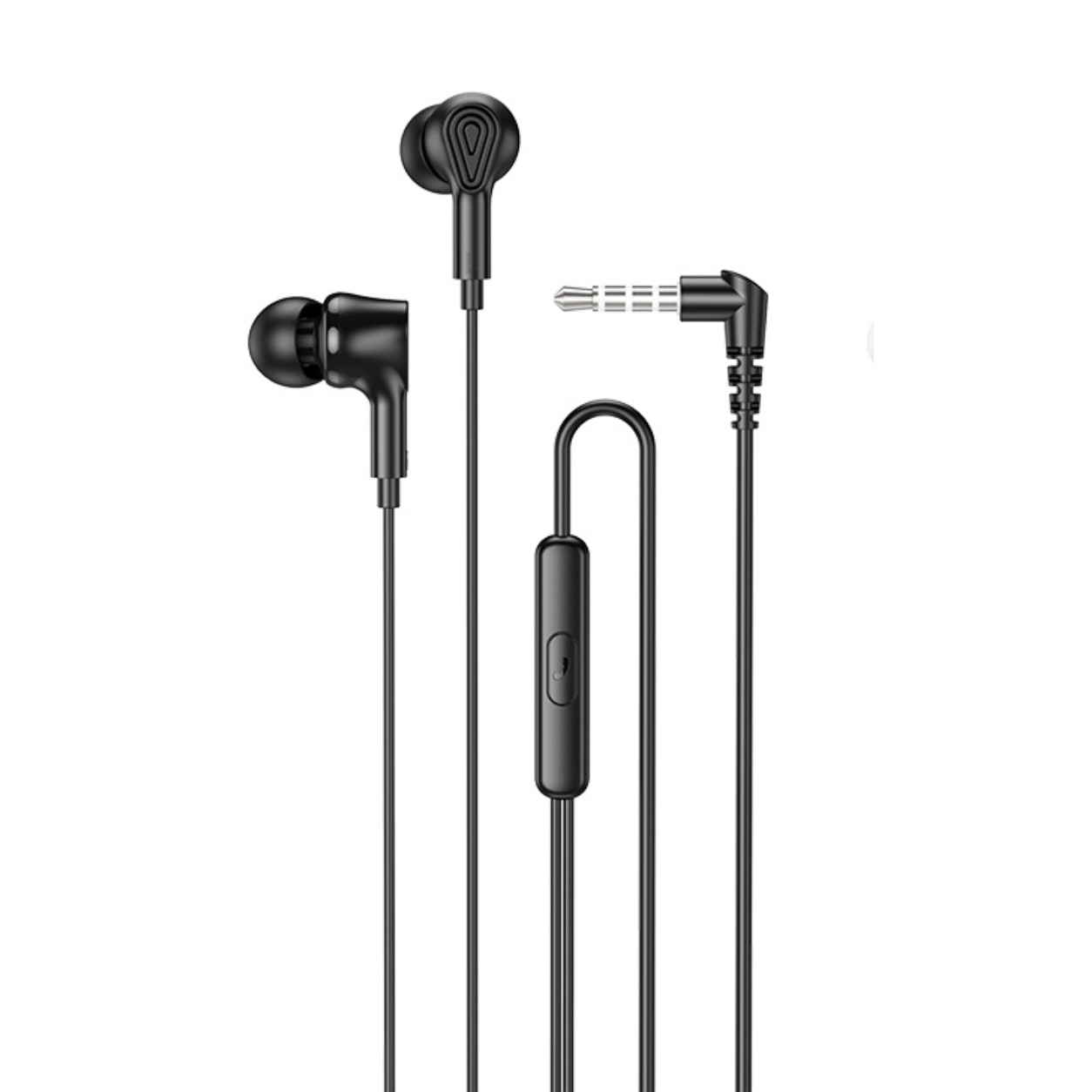 HOCO HF  Ingenious universal, 3.5mm /черен/ - M102