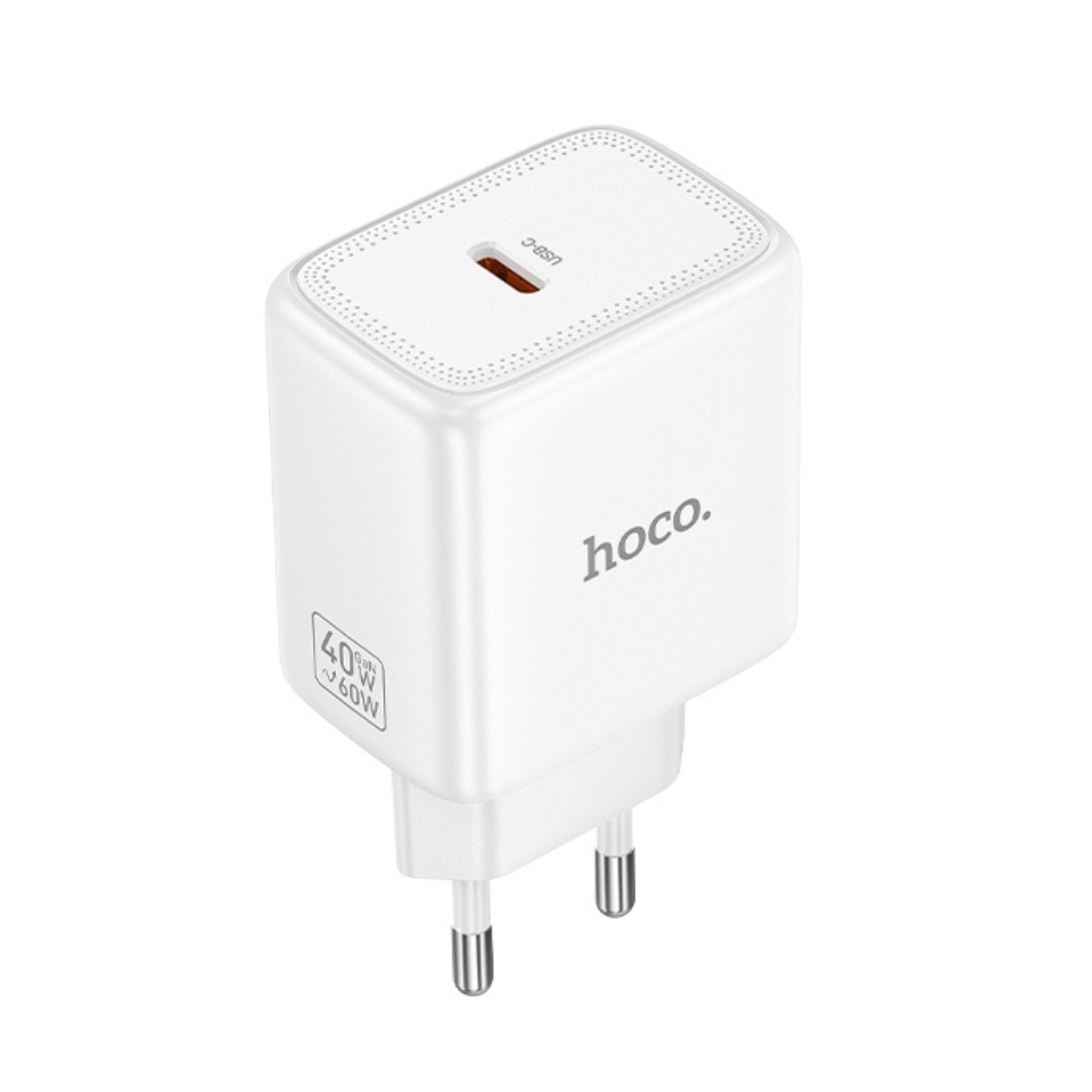 HOCO 220V 40W, GaN, USB-C, Profit /бял/ - N83