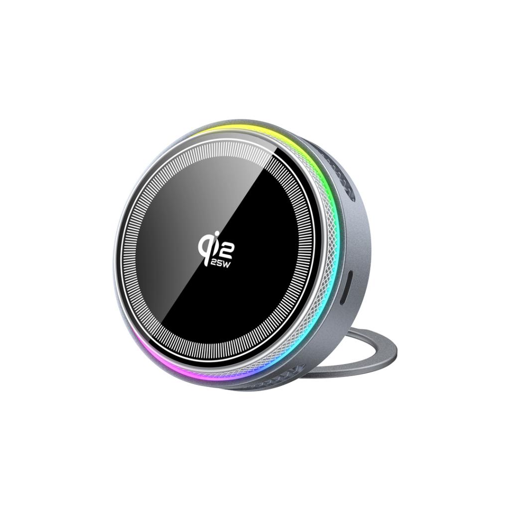 XO Wireless Charger 22.5W, Qi2.2 Magnetic, за бюро /черен/ - MX-CD08 Max