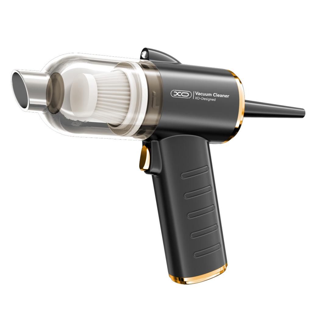 XO Преносима прахосмукачка Vacuum Car/Home Cleaner, безжична 3000mAh /черна/ - CZ030