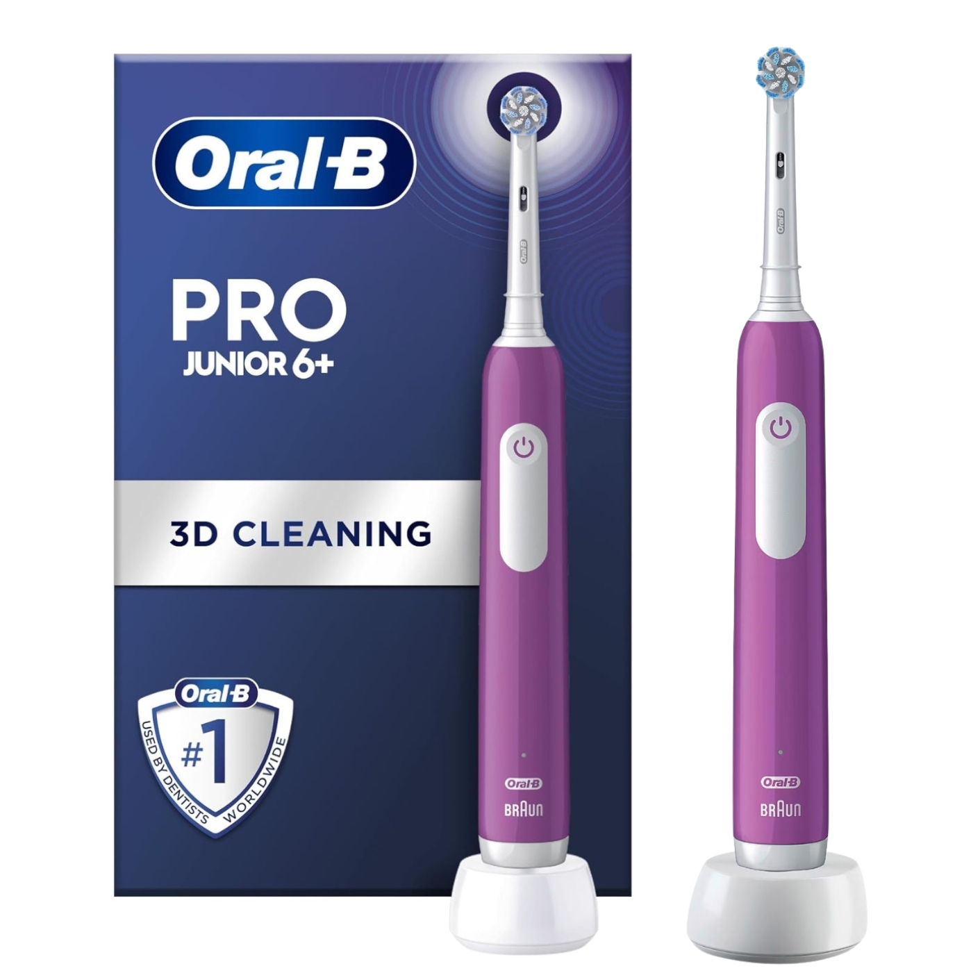 Oral-B Електрическа четка за зъби Junior Pro /лилав/ - 742891