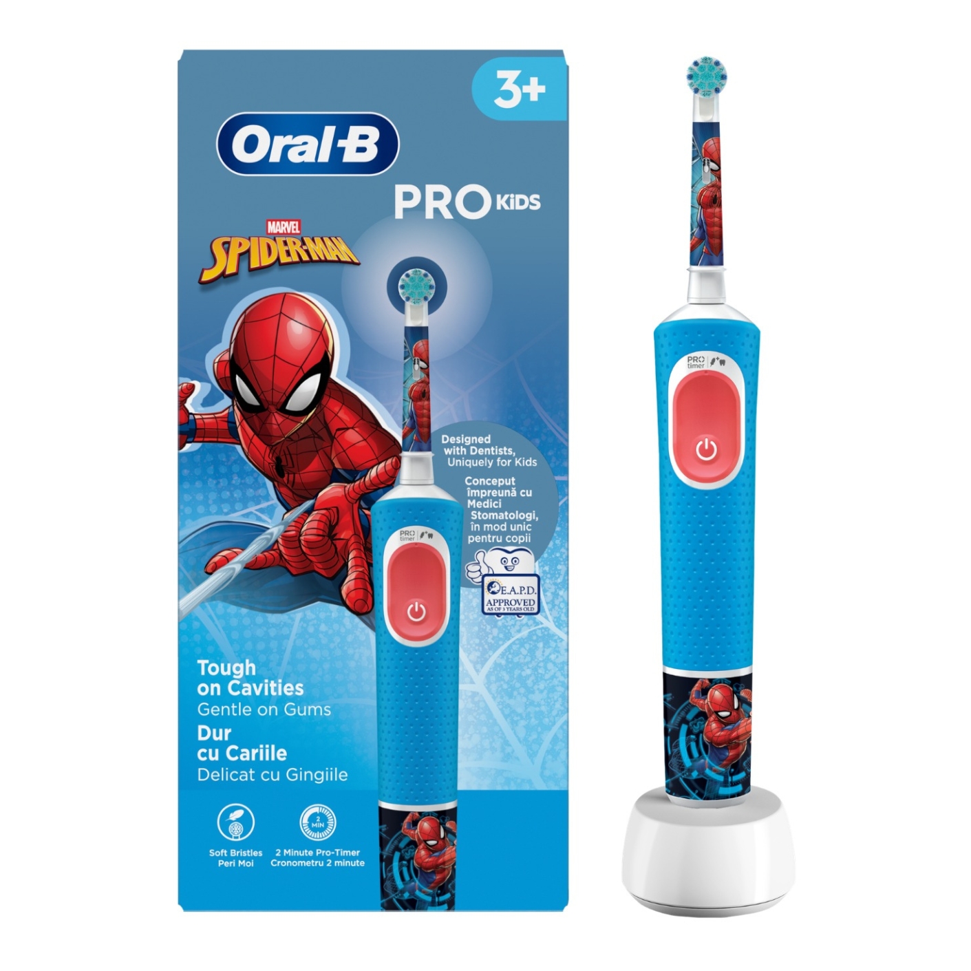 Oral-B Електрическа четка за зъби Spiderman Vitality Pro 103 - 772768