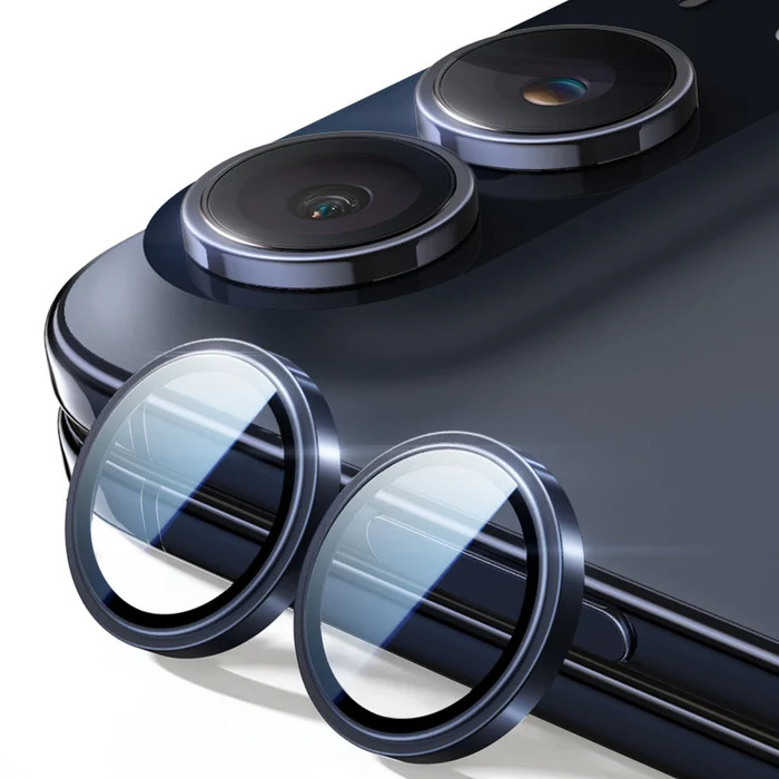 Metal Camera Lens Apple iPhone DUO /черен/ NORDIC